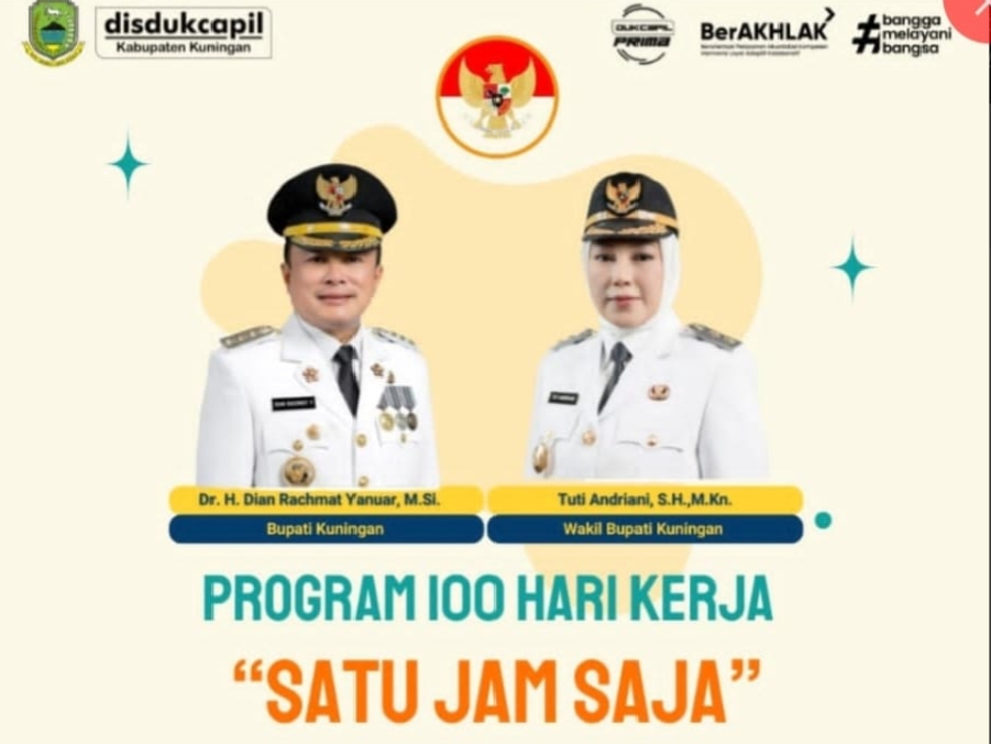 Satu Jam Saja: Disdukcapil Kuningan Tuntaskan 32.083 Dokumen, Bukti Nyata Akselerasi 100 Hari Kerja Bupati-Wakil Bupati