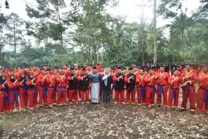 Tapak Suci Kuningan Kukuhkan 211 Kader Muda: Wabup Tuti Andriani Ajak Pemuda Jadi Teladan Bangsa