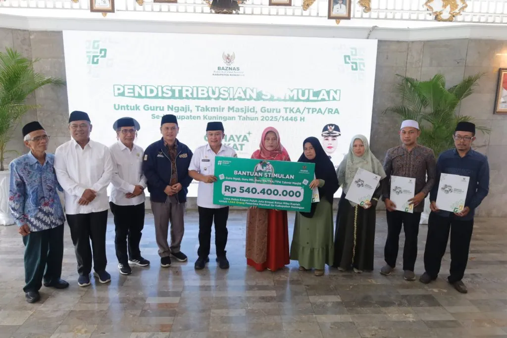 Rp 540 Juta untuk Asa Umat: Baznas Kuningan dan Pemkab Bangun Jembatan Harapan Melalui Zakat