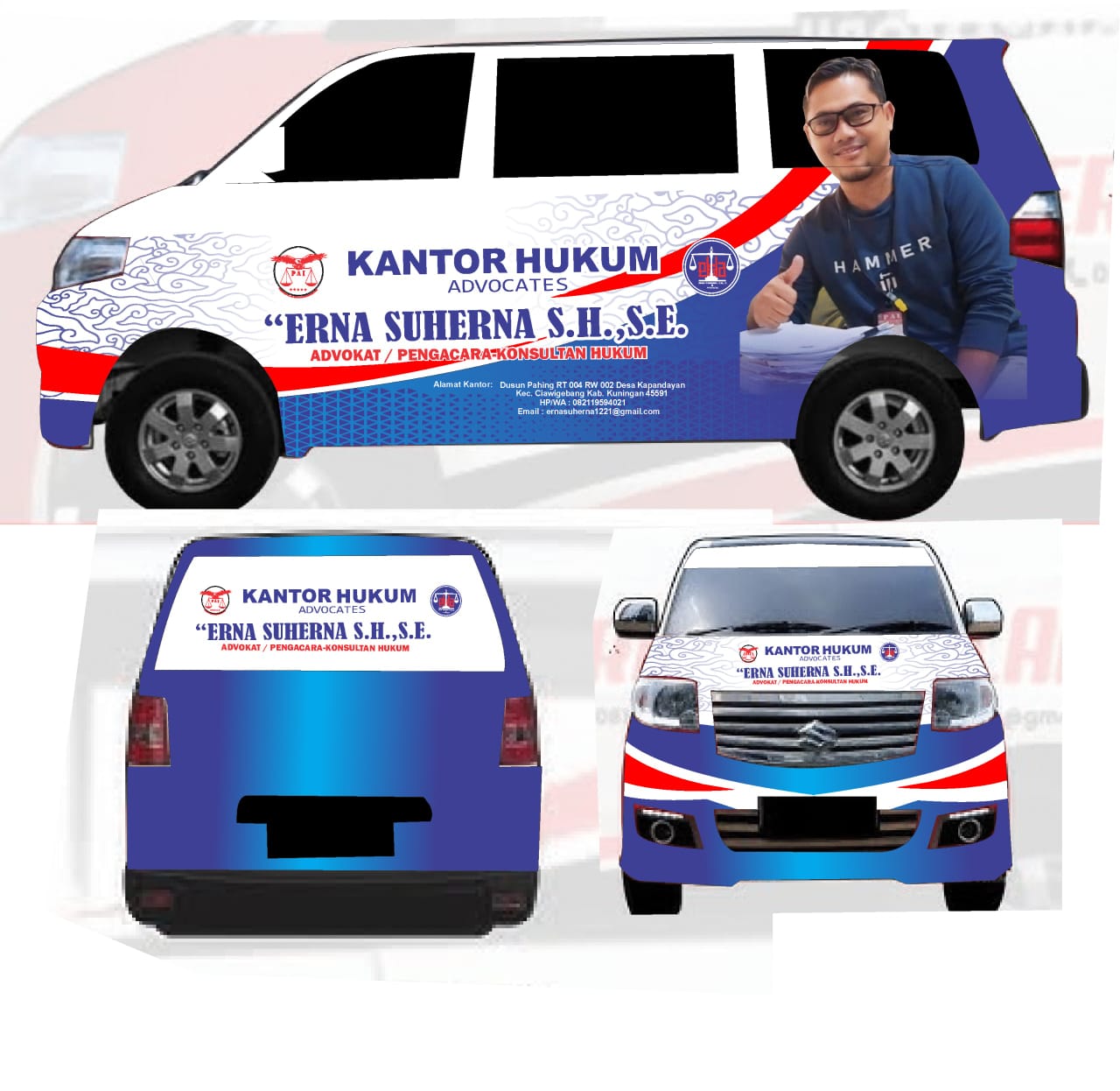 Advokat ERNA SUHERNA, S.H., S.E.: Menjemput Keadilan dari Desa Kapandayan Menuju Ruang Sidang Bangsa”