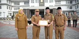 Disdukcapil Kuningan Ukir Sejarah, Raih Penilaian Kinerja Tertinggi se-Jawa Barat