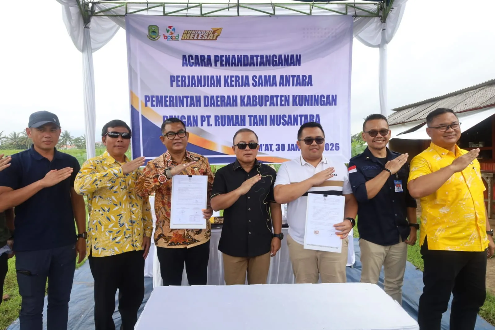 Pemkab Kuningan Gandeng PT Rumah Tani Nusantara