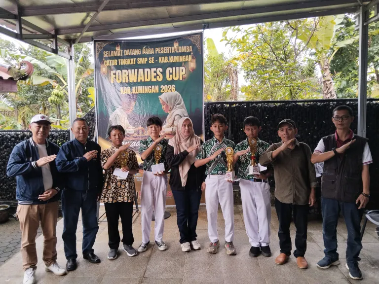 Turnamen Catur Forwades Cup Resmi Ditutup Wakil Bupati Kuningan