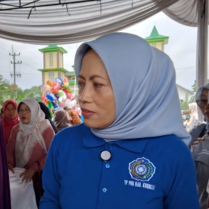 Ketua TP PKK Kuningan Buka Gerakan Pangan Murah di Lebakwangi, Antisipasi Kenaikan Harga Jelang Lebaran