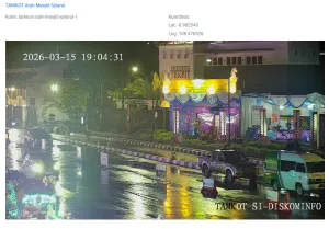 pantauan kamera CCTV di kabupaten kuningan