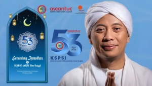 Senandung Ramadan Penuh Makna: KSPSI AGN Berbagi Kebahagiaan Bersama Opick di Pendopo Kuningan dalam Harmoni Kepedulian dan Kebersamaan