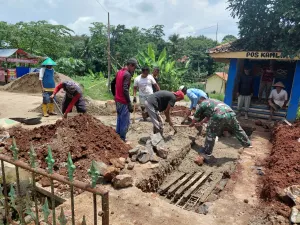Kerja Bakti Perbaikan Jalan Gunungkarung–Geresik, Akses Antar Kecamatan Kembali Lancar