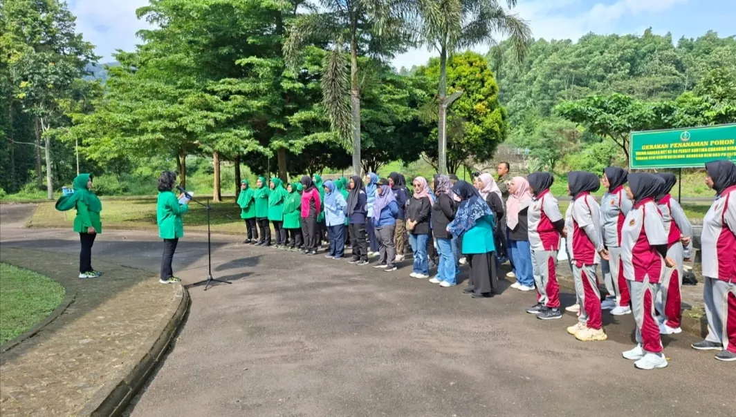 Penanaman Pohon Meriahkan HUT Ke-80 Persit Kartika Chandra Kirana