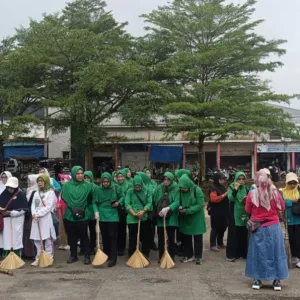 Geber Pasar Warnai Puncak Peringatan Hari Kartini ke-147 di Kabupaten Kuningan, Wujud Nyata Kepedulian Perempuan Tehadap Lingkungan