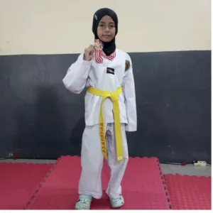 Willa Mikhayla, Santriwati SDIT Al-Fatah Lengkong Raih Emas di BAPOPSI CUP 2026