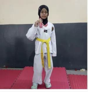 Willa Mikhayla, Santriwati SDIT Al-Fatah Lengkong Raih Emas di BAPOPSI CUP 2026