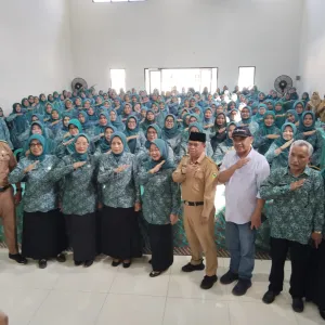 TP PKK Kabupaten Kuningan Gelar Bina Wilayah di Kecamatan Ciawigebang, Perkuat Ketahanan Keluarga dan Pencegahan Stunting