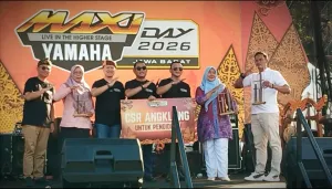 Ribuan Yamaha NMAX dan Maxi Riders Banjiri Kuningan, Sekda: “Ini Bukan Sekadar Touring, Tapi Menggerakkan Pariwisata dan Ekonomi Daerah”
