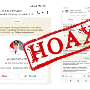 Waspada! Catut Nama Wakil Bupati Kuningan, Penipu Sebar WhatsApp Berkedok Bantuan Tempat Ibadah