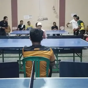 PORPEMDES III Cabang Tenis Meja Berlangsung Meriah di Desa Caracas, Kecamatan Karamatmulya Tampil Sebagai Juara Satu, Kecamatan Ciawigebang ke- Dua