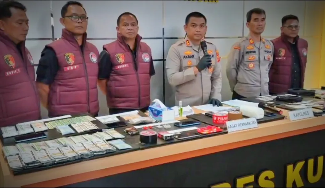 11 Kasus Narkoba Terungkap di Kuningan, 12 Tersangka Diciduk, Lima Residivis Kembali Berulah