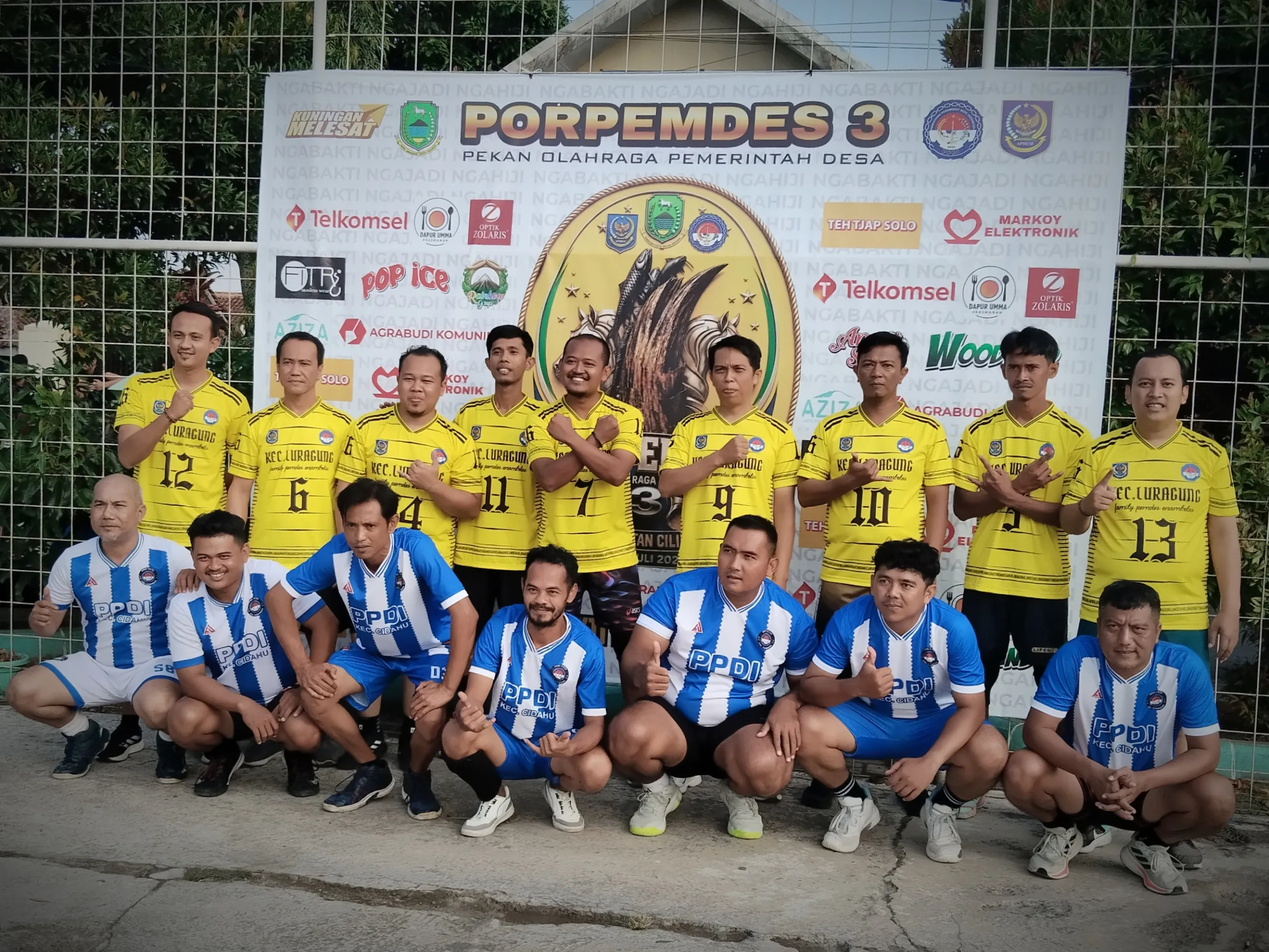 Grand Final Bola Voly PORPEMDES III Kabupaten Kuningan 2026, Selajambe Putri dan Luragung Putra Sabet Gelar Juara