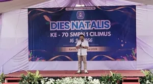 Dies Natalis ke-70 SMPN 1 Cilimus, Bupati Dian: Sekolah Platinum yang Terus Melahirkan Tokoh Bangsa