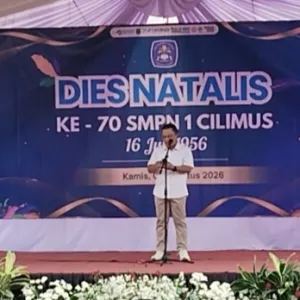 Dies Natalis ke-70 SMPN 1 Cilimus, Bupati Dian: Sekolah Platinum yang Terus Melahirkan Tokoh Bangsa