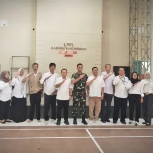 Dandim 0615/Kuningan Sambangi Radio Kuningan FM, Sinergi TNI-Polri, Pemda dan Media Makin Solid