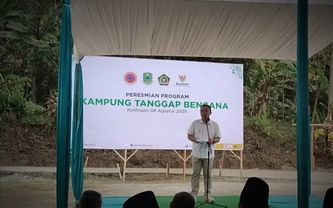 Bupati Dian Resmikan Kampung Tanggap Bencana di Sangkanerang, Bunyi Kentongan Jadi Simbol Kesiapsiagaan Warga
