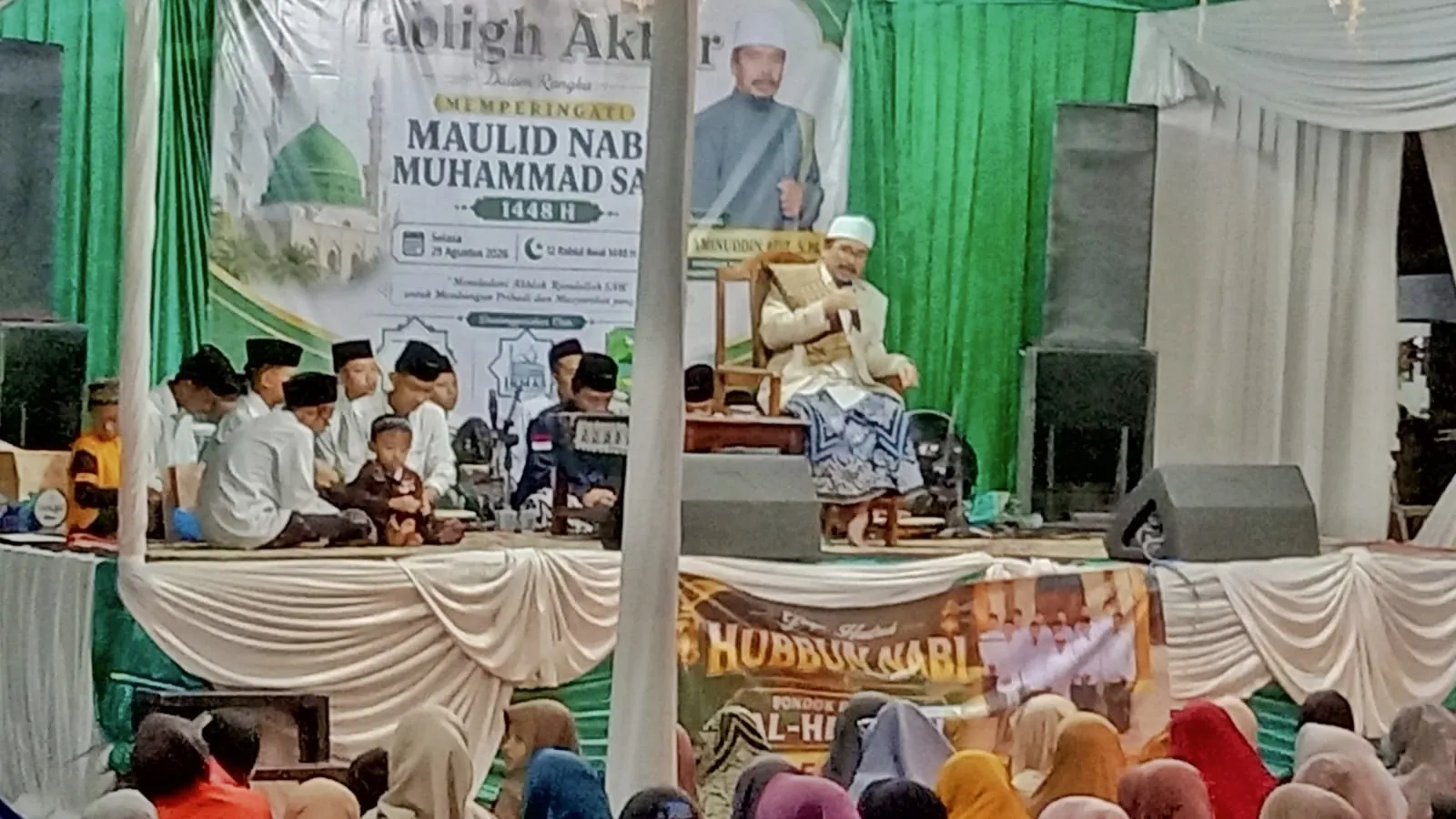 Peringati Maulid Nabi Muhammad SAW 1448 H, Pemdes Cibeureum Ajak Warga Teladani Akhlak Rasulullah