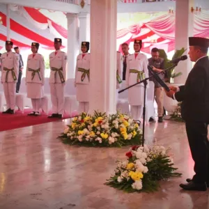 Bupati Dian Kukuhkan Paskibraka 2026, Kibarkan Merah Putih dengan Hati, Jaga Kehormatan Bangsa