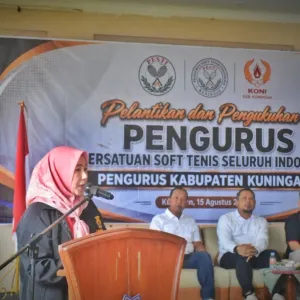 Wakil Bupati Kuningan Dorong PESTI Cetak Atlet Soft Tenis Berprestasi hingga Level Nasional