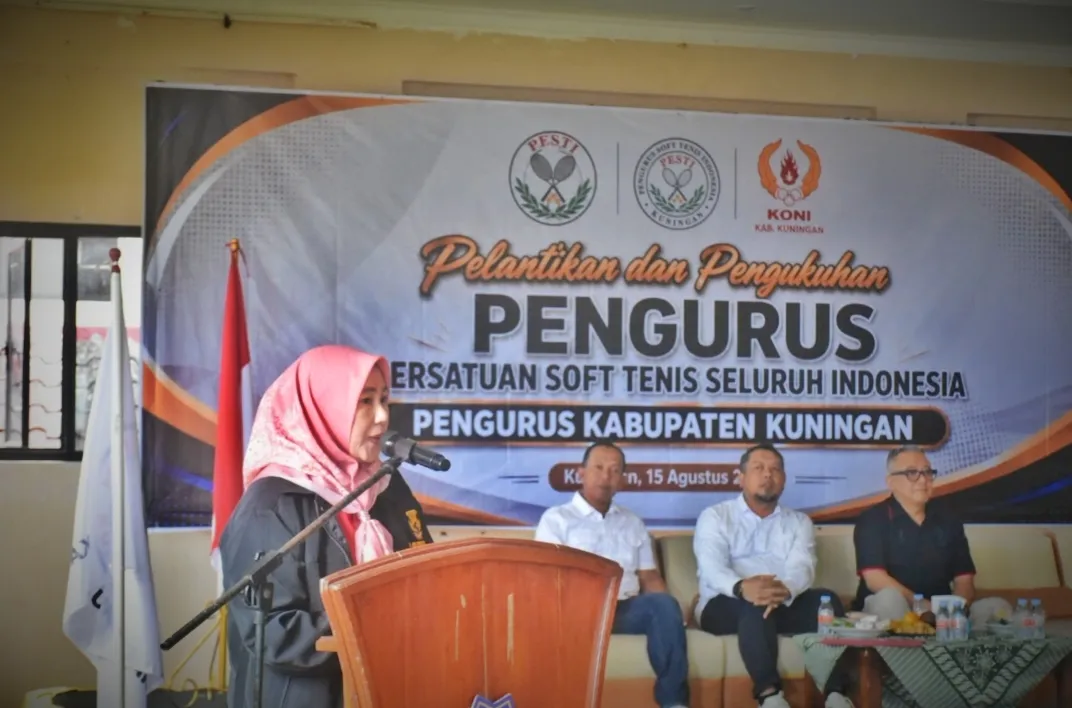 Wakil Bupati Kuningan Dorong PESTI Cetak Atlet Soft Tenis Berprestasi hingga Level Nasional