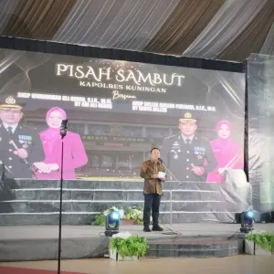 Pisah Sambut Kapolres Kuningan Berlangsung Haru, Bupati Dian: Terima Kasih AKBP Muhammad Ali Akbar, Selamat Datang AKBP Bellen Anggara Pratama