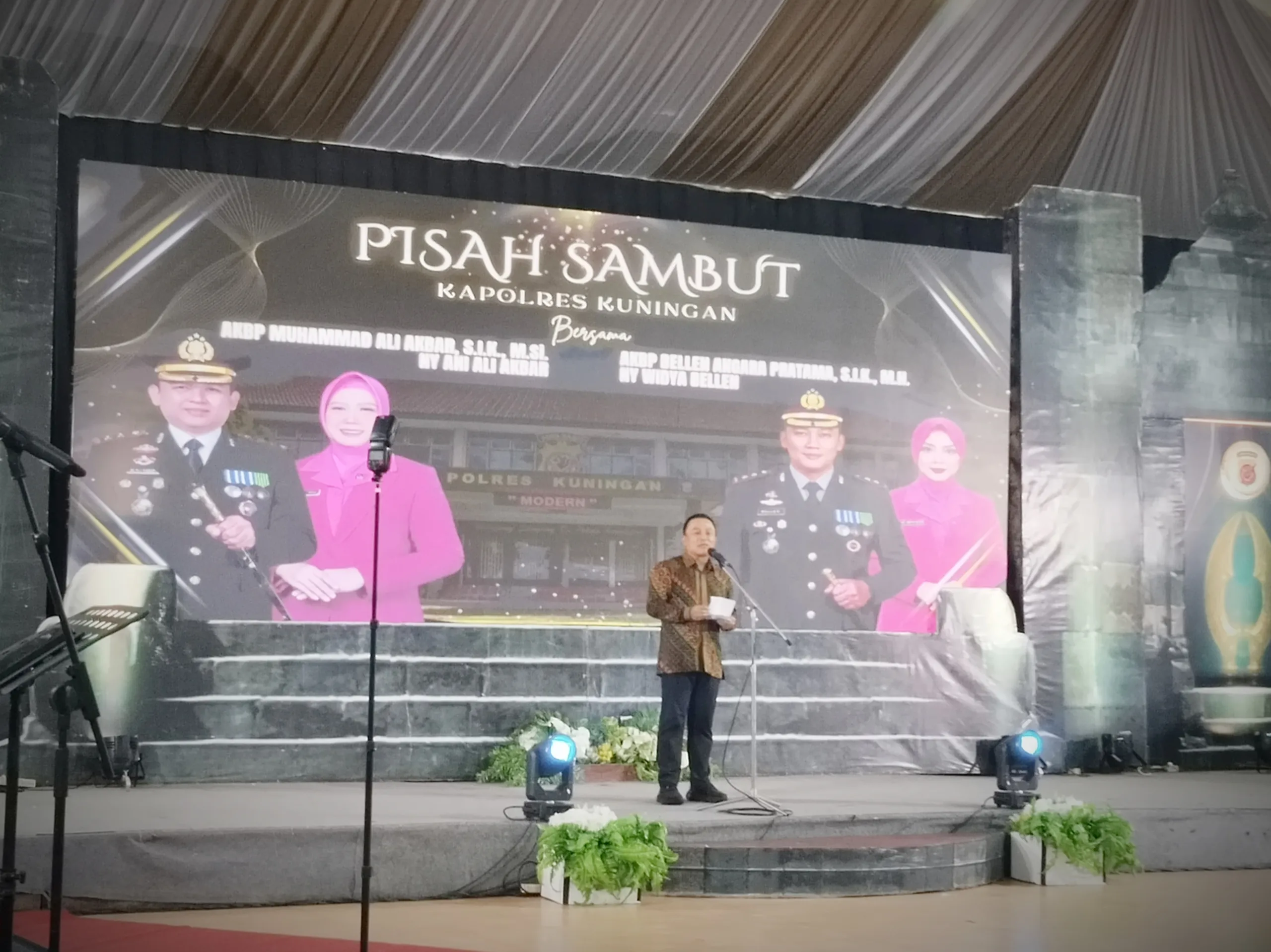 Pisah Sambut Kapolres Kuningan Berlangsung Haru, Bupati Dian: Terima Kasih AKBP Muhammad Ali Akbar, Selamat Datang AKBP Bellen Anggara Pratama