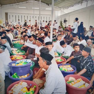 Maulid Akbar 1448 H di Desa Cilowa Meriah, Warga Dermawan Tebar Kepedulian dan Pererat Silaturahmi