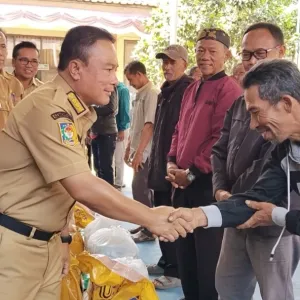 Kuningan Perkuat Pengembangan Ubi Jalar, 300 Petani Terima Bantuan Pupuk