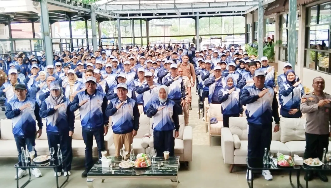 Bupati Dian, Lepas Kontingen Porprov XV Jabar 2026, Targetkan Prestasi Maksimal