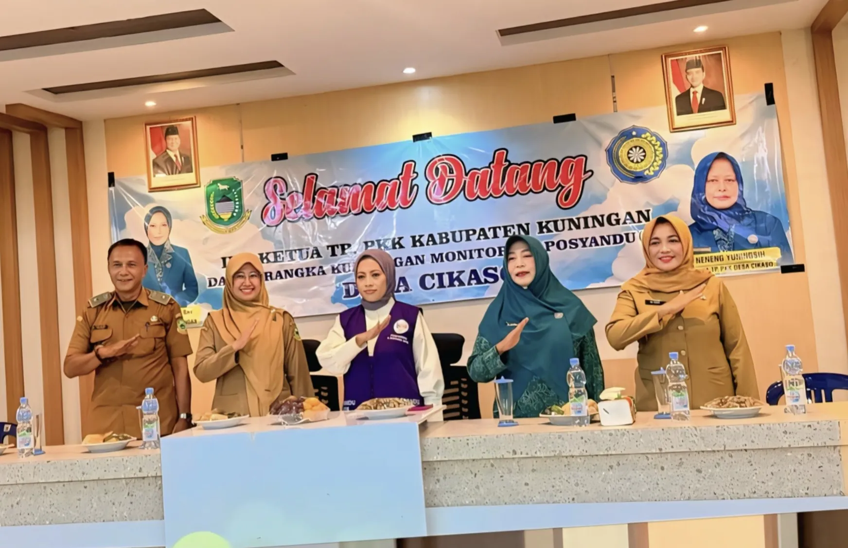 TP PKK dan Tim Posyandu Kuningan Monitoring Bulan Imunisasi Kejar, Lindungi Bayi dan Balita dari Penyakit