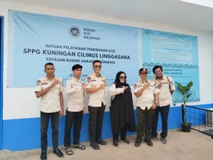 Satpol PP Kuningan Nilai SPPG Linggasana Layak Jadi Percontohan Pengelolaan MBG